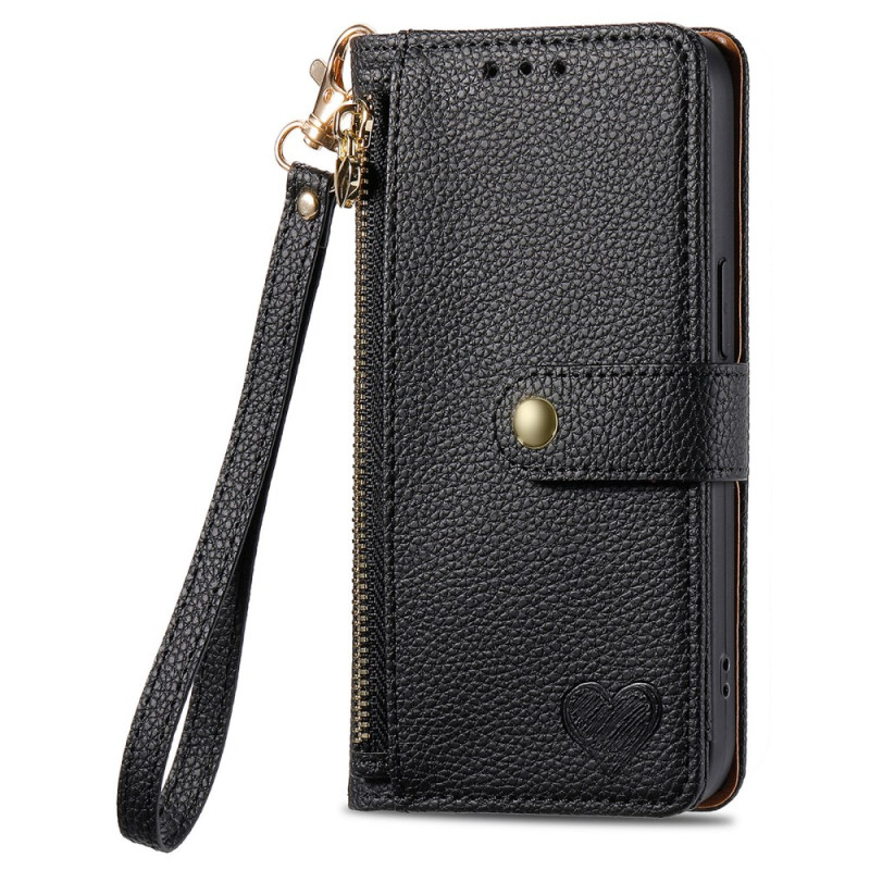 Xiaomi Redmi 15 4G cover
 con zip con tecnologia RFID