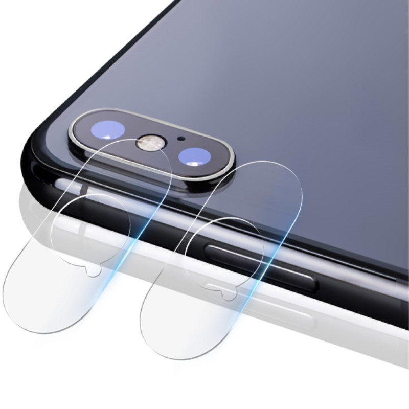 Lente protettiva in vetro temperato per iPhone XS / X / XS Max
