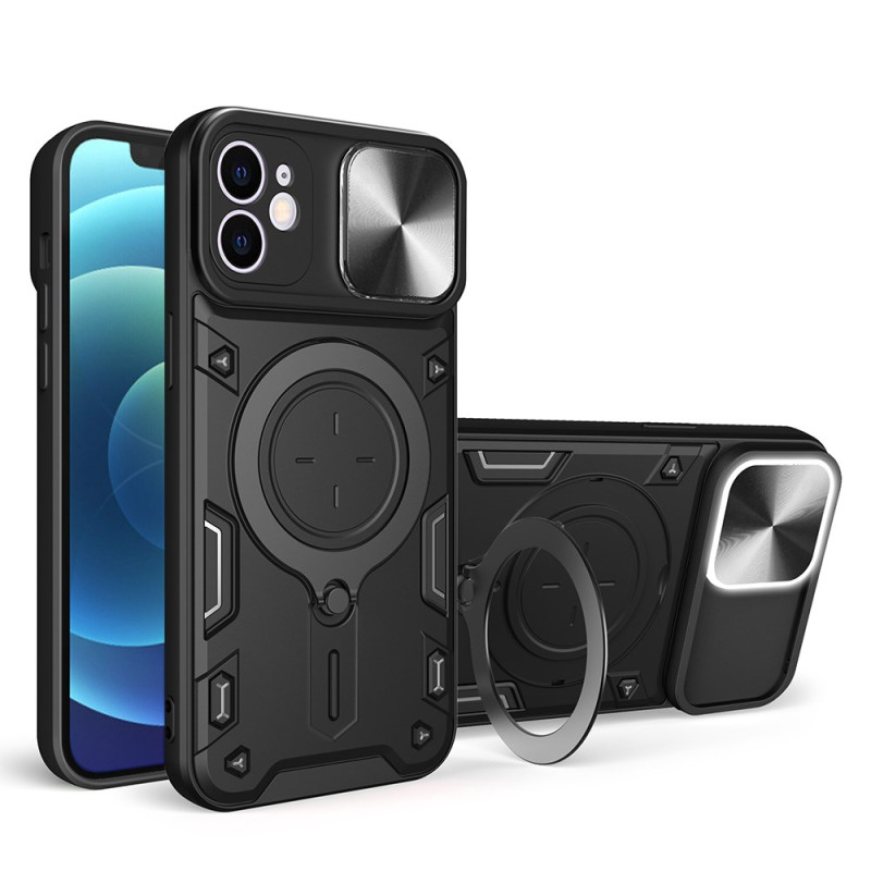 Cover della fotocamera di iPhone 12 e supporto per la rotazione