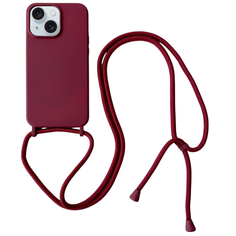 Custodia regolabile con cordoncino per iPhone 14 Plus