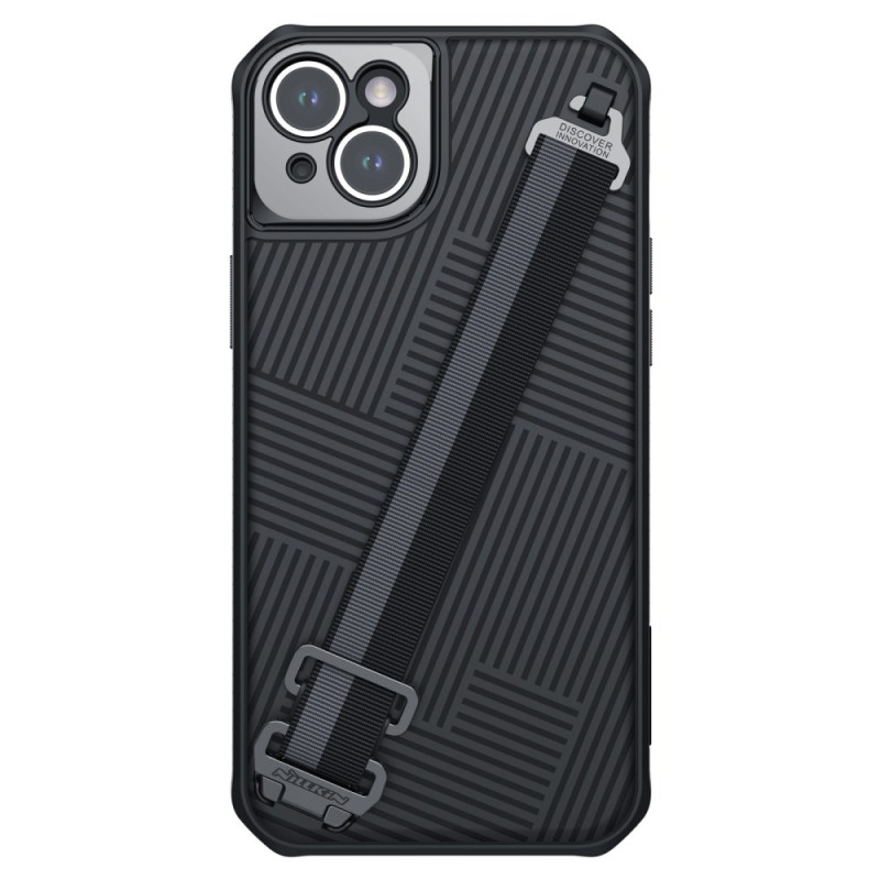 Custodia ibrida per iPhone 14 Plus con cinturino NILLKIN