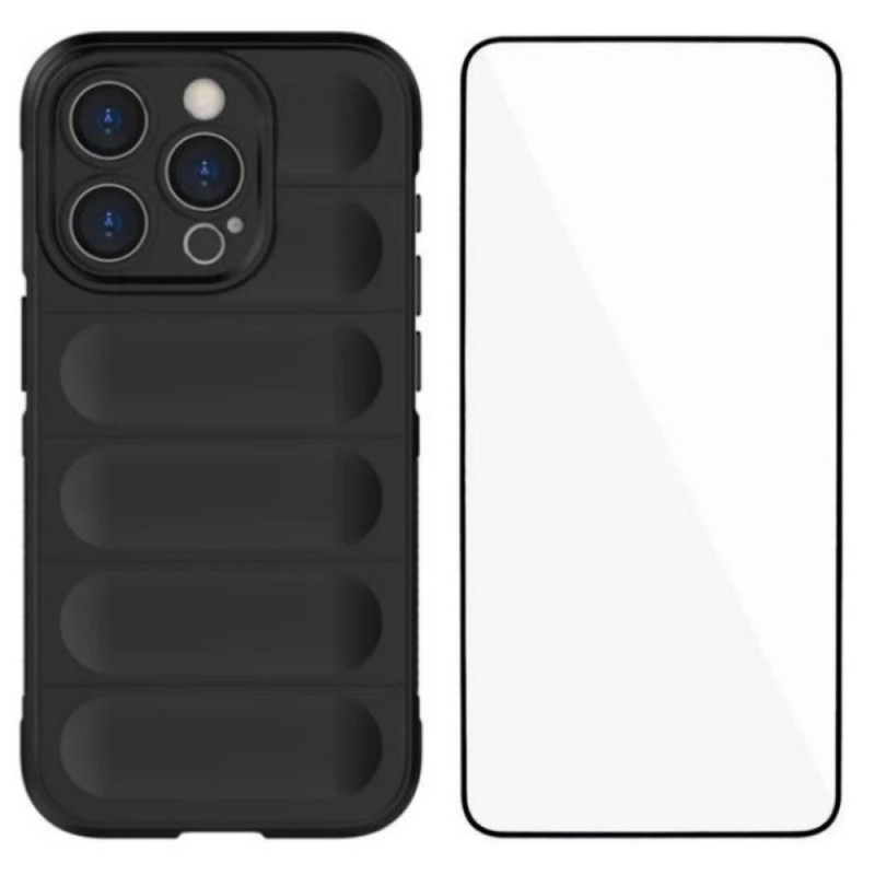 Custodia antiscivolo per iPhone 14 Pro con protezione dell'obiettivo