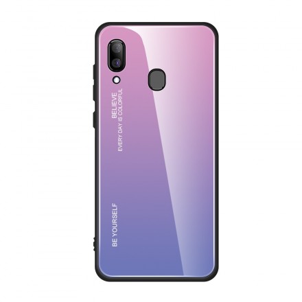 Custodia Samsung Galaxy A30 colore galvanizzato