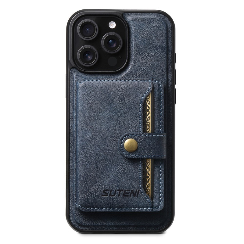 Custodia MagSafe per iPhone 14 Pro Max con portacarte con effetto pelle