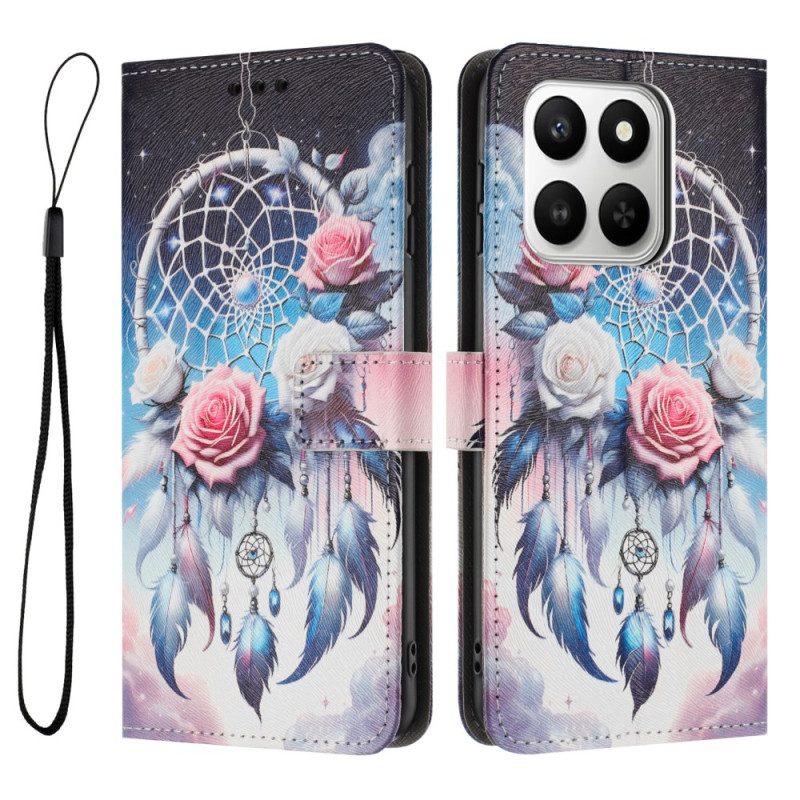 Honor 400 Smart 4G Custodia acchiappasogni floreale