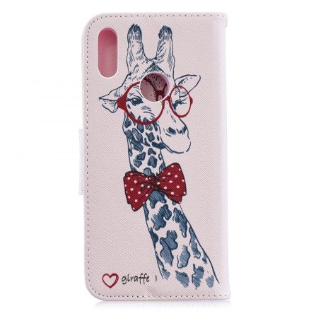 Huawei Y6 2019 Custodia Intello Giraffe