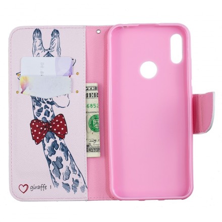 Huawei Y6 2019 Custodia Intello Giraffe