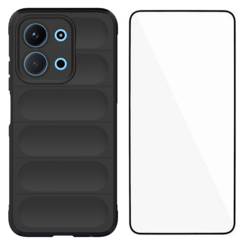 Xiaomi Redmi 15C 5G / 4G Custodia antiscivolo con protezione schermo