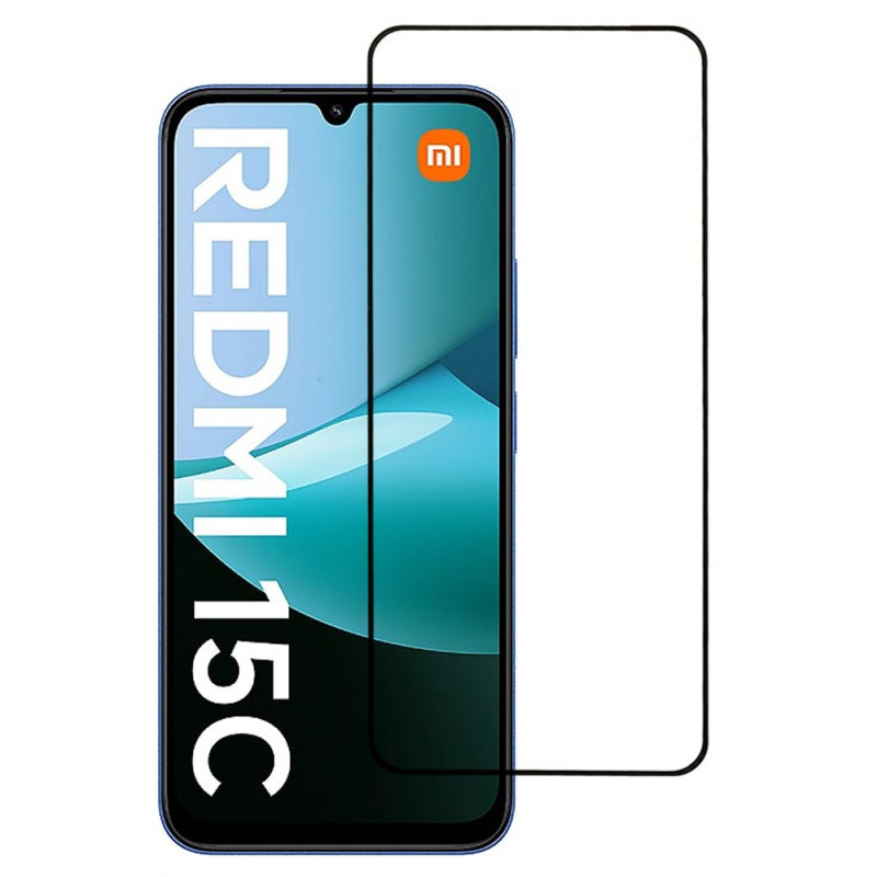 Protezione dello schermo in vetro temperato integrale per Xiaomi Redmi 15C 5G / 4G / Poco C85