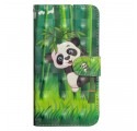 Huawei Y6 2019 Custodia Panda e Bambù