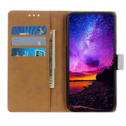 Cover Huawei Y6 2019 similpelle Singola