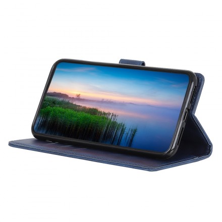 Huawei Y6 2019 Retro Custodia in pelle opaca