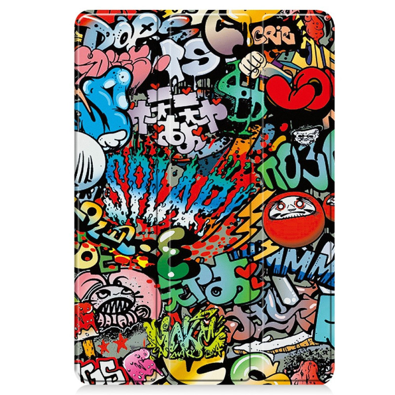 Smart Case Samsung Galaxy Tab S11 Custodia con stilo Graffiti