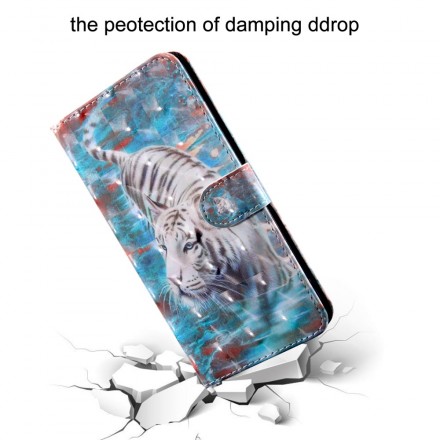 Custodia per Samsung Galaxy A50 Tiger in the Water