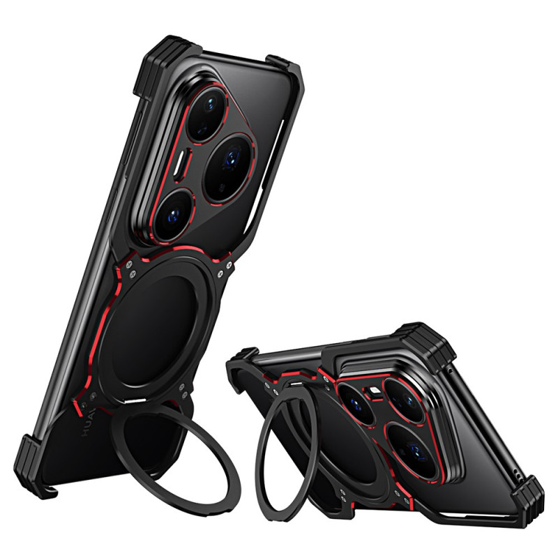 Custodia Huawei Pura 80 Pro con supporto integrato e supporto magnetico