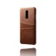 OnePlus 7 Custodia per schede con effetto pelle