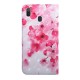 Samsung Galaxy A40 Custodia a fiori rosa