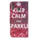 Custodia per Samsung Galaxy A40 Keep Calm and Sparkle