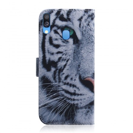 Custodia per Samsung Galaxy A40 Tiger Face