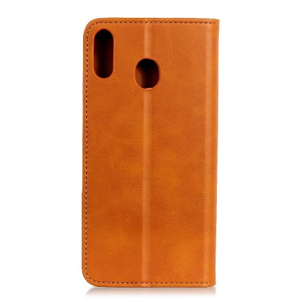 Flip Cover Samsung Galaxy A40 in pelle spaccata