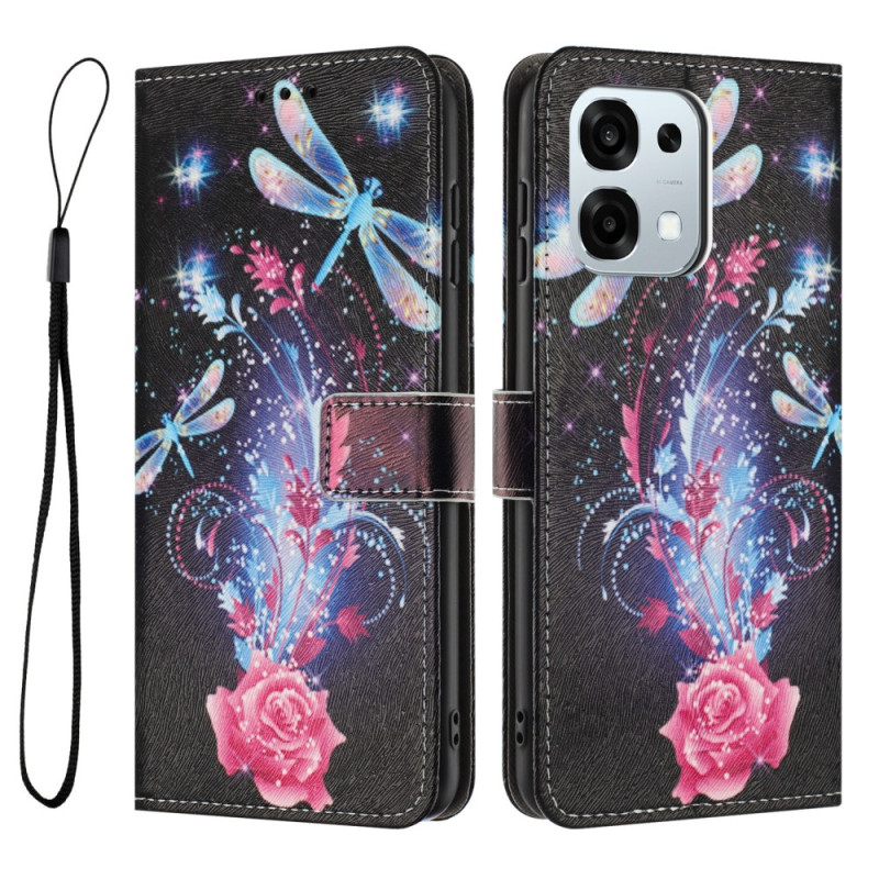 Custodia Oppo A6 Pro 5G Dragonflies