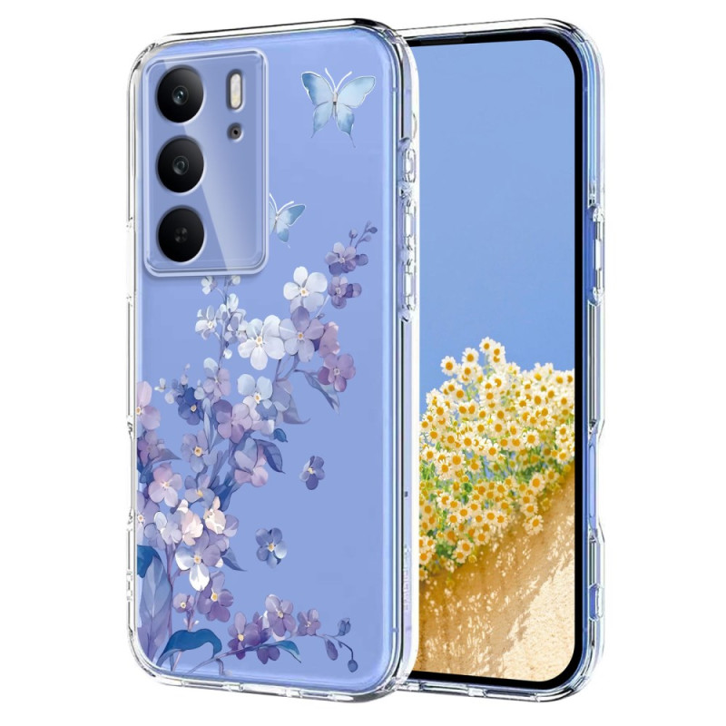 Custodia Oppo A5 5G / 4G Clear Floral
