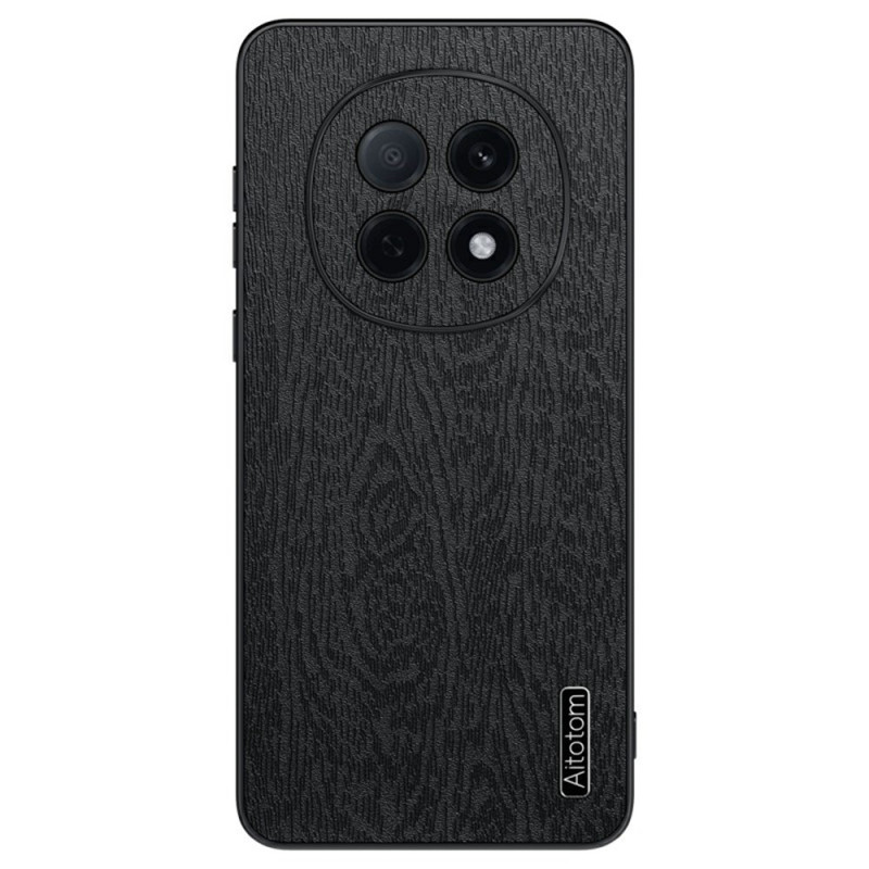 Custodia Oppo A5 5G con texture legno