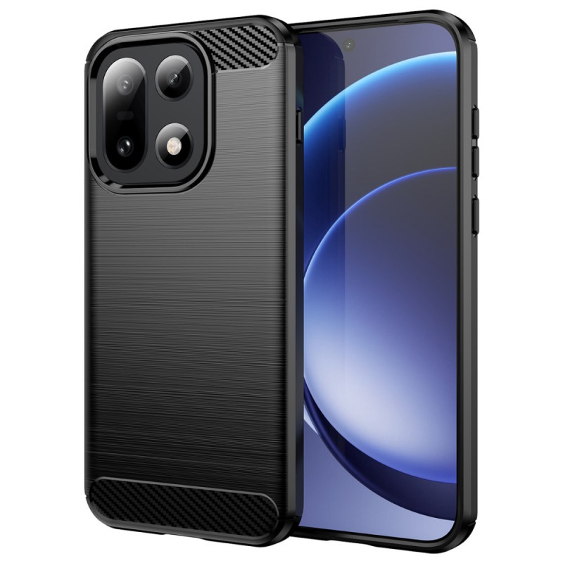 Custodia OnePlus 15 in fibra di carbonio spazzolata