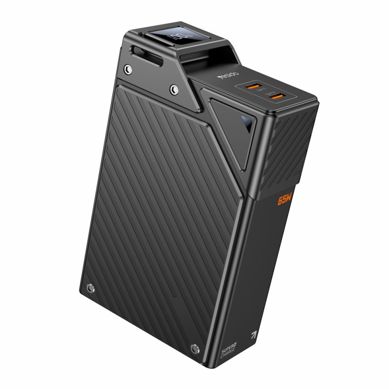 Batteria esterna da 20000mAh 65W (smartphone e laptop) con cinturino