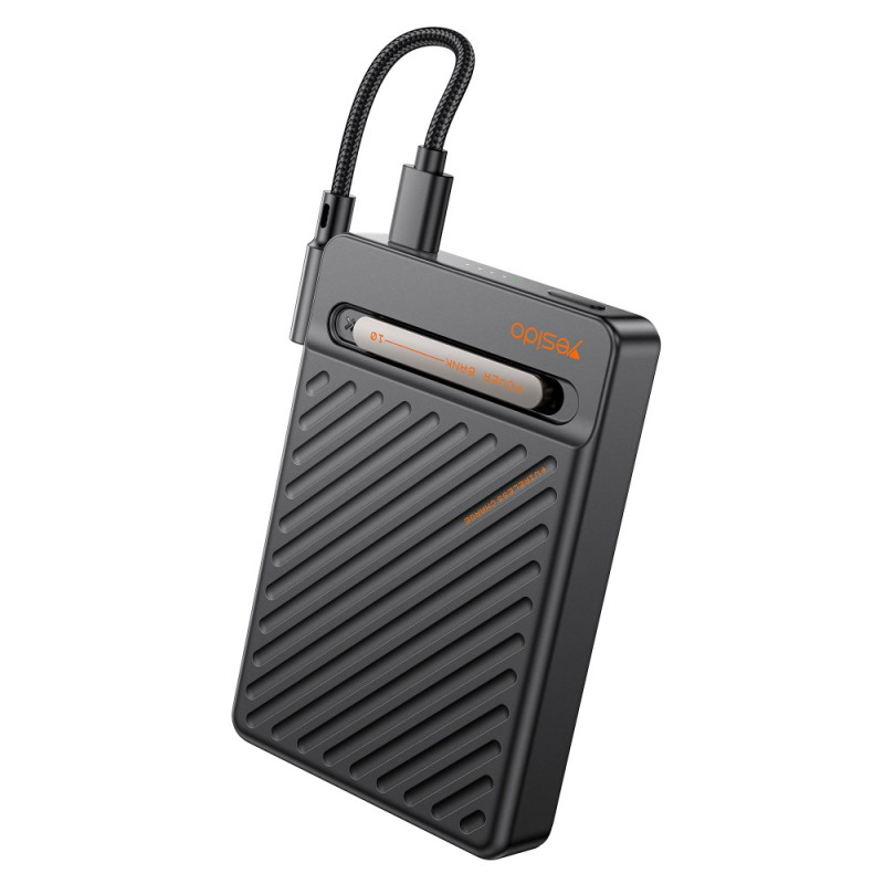 Batteria magnetica esterna da 10000mAh Cavo e supporto integrati