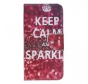 Custodia per Samsung Galaxy A70 Keep Calm and Sparkle