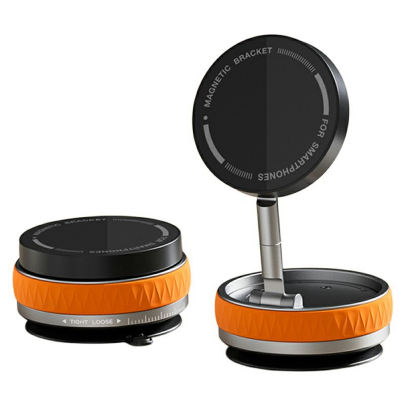 Supporto magnetico pieghevole per telefono con ventosa (rotazione a 360°)