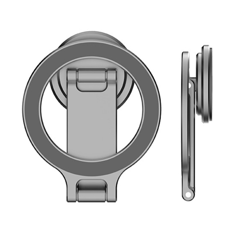 Supporto magnetico pieghevole per iPhone con supporto adesivo per auto