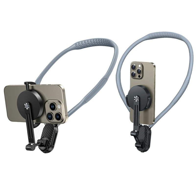 Supporto magnetico per telefono da collo a doppia modalità XUNDD