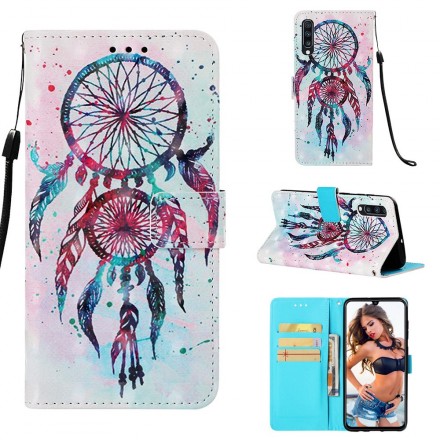 Custodia per Samsung Galaxy A70 Dreamcatcher Rosso