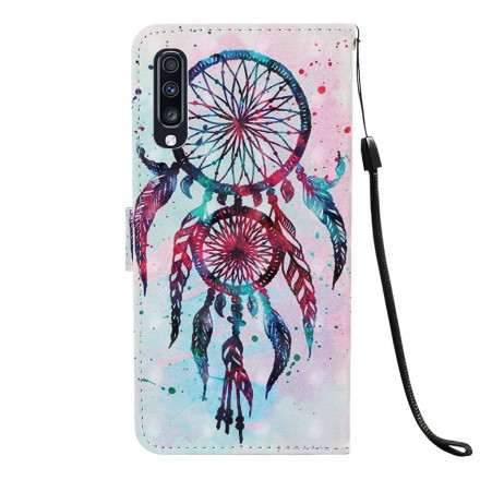 Custodia per Samsung Galaxy A70 Dreamcatcher Rosso