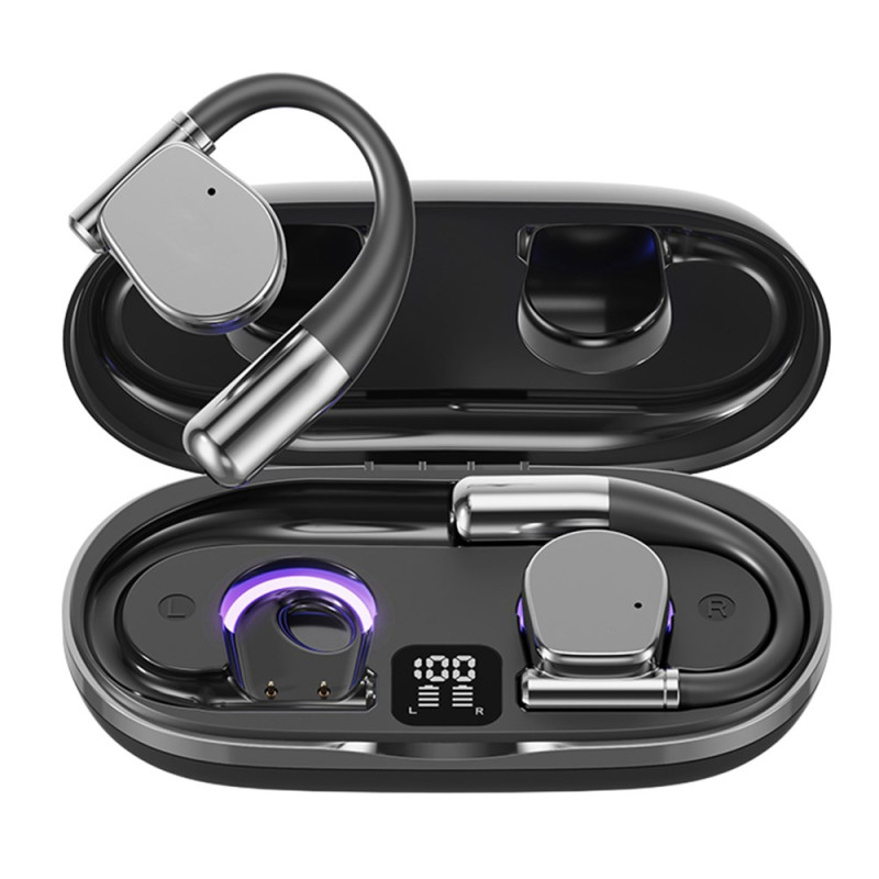 Cuffie wireless a conduzione aperta Bluetooth 5.4 con riduzione del rumore