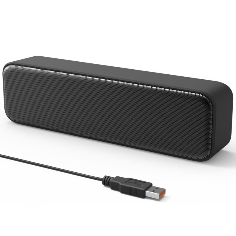 Barra audio da tavolo a doppio altoparlante USB (stereo)