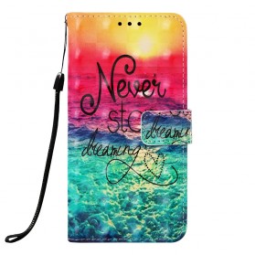 Custodia per Samsung Galaxy A70 Never Stop Dreaming