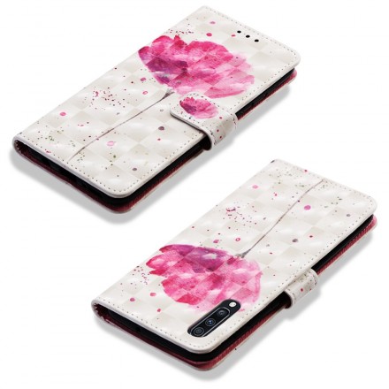 Custodia per Samsung Galaxy A70 Poppy Watercolour