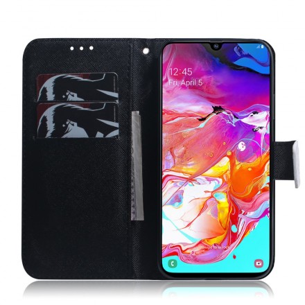 Samsung Galaxy A70 Custodia Ernesto The Wolf