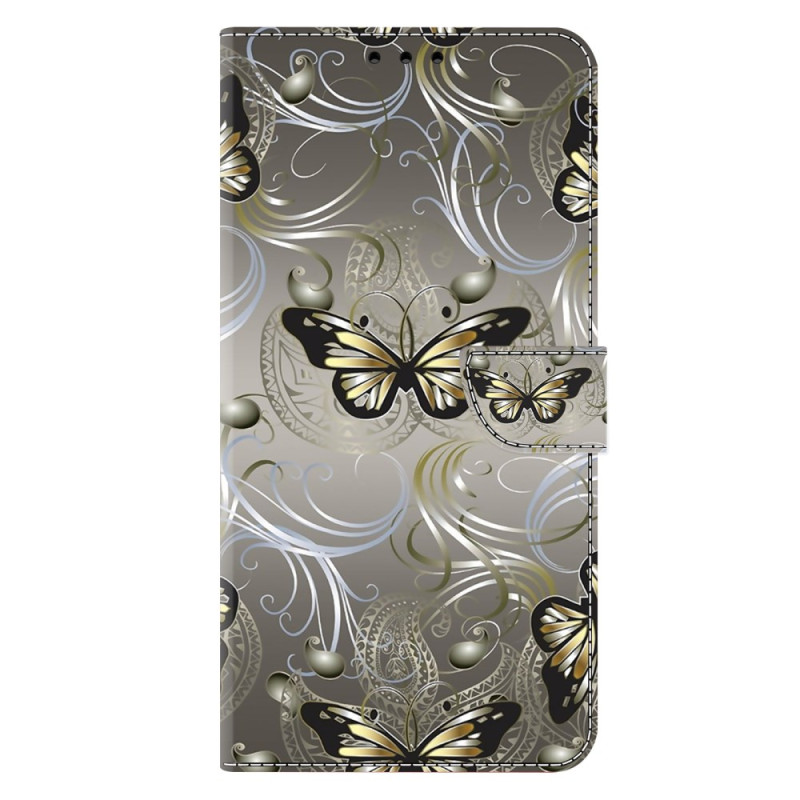 Custodia Samsung Galaxy S26 Plus con pizzo e farfalla