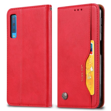 Custodia Flip Cover Samsung Galaxy A70 in similpelle