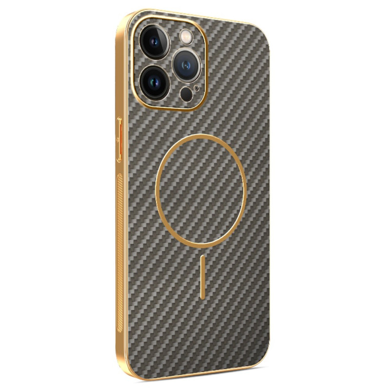 Custodia per iPhone 13 Pro Max con struttura in fibra di carbonio