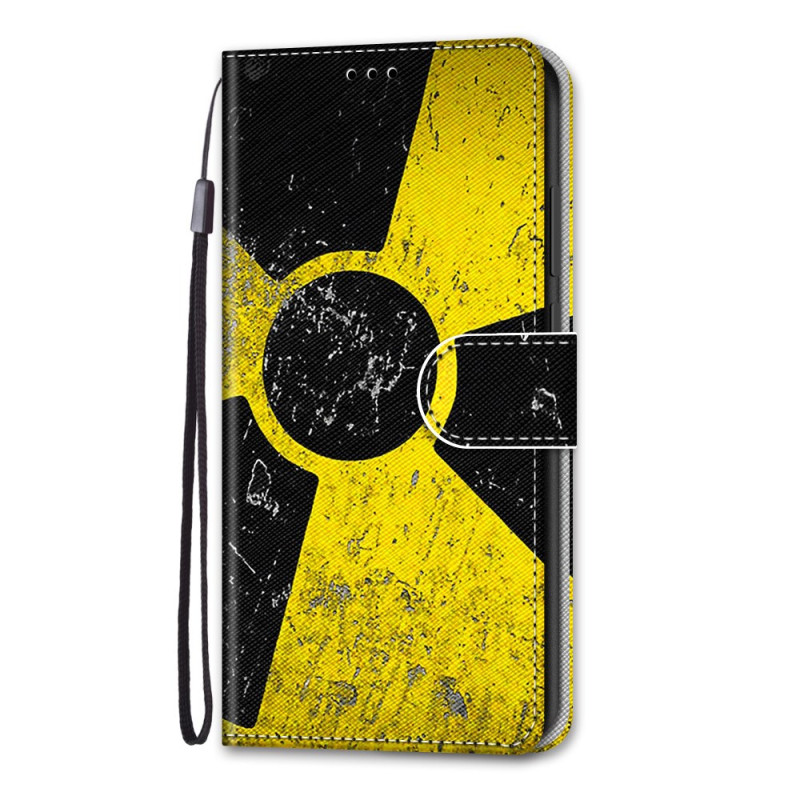 Custodia iPhone 13 Mini Pannello Giallo Nero