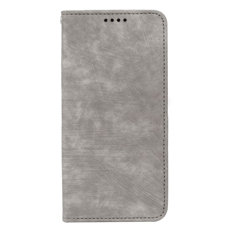 Flip Cover Xiaomi Redmi Note 15 Pro 5G Retro effetto scamosciato
