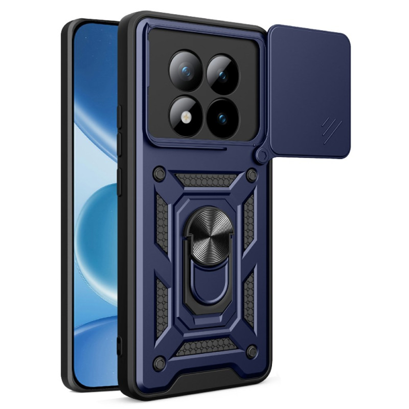 Xiaomi Redmi Note 15 Pro Plus 5G Custodia con protezione scorrevole della fotocamera e supporto integrato