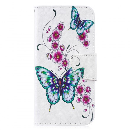 Custodia Huawei P30 Lite Farfalle