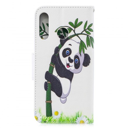Huawei P30 Lite Panda Custodia su bambù