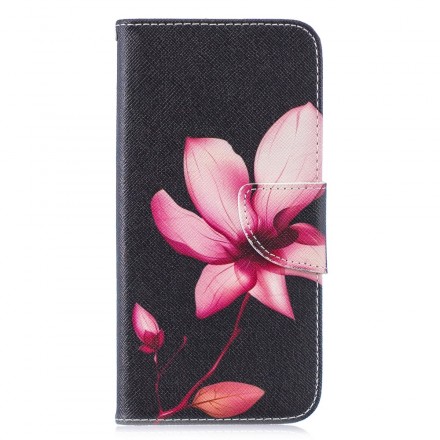 Huawei P30 Lite Custodia Fiore Rosa